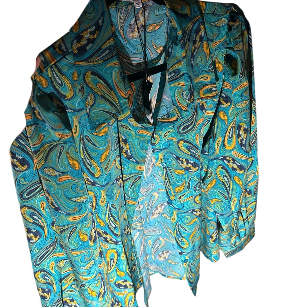 Vibrant Paisley Blouse